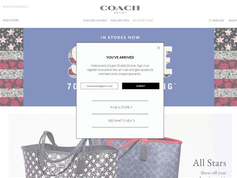 www.coachoutlet.com login.